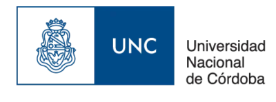 Logo de la Universidad Nacional de Córdoba