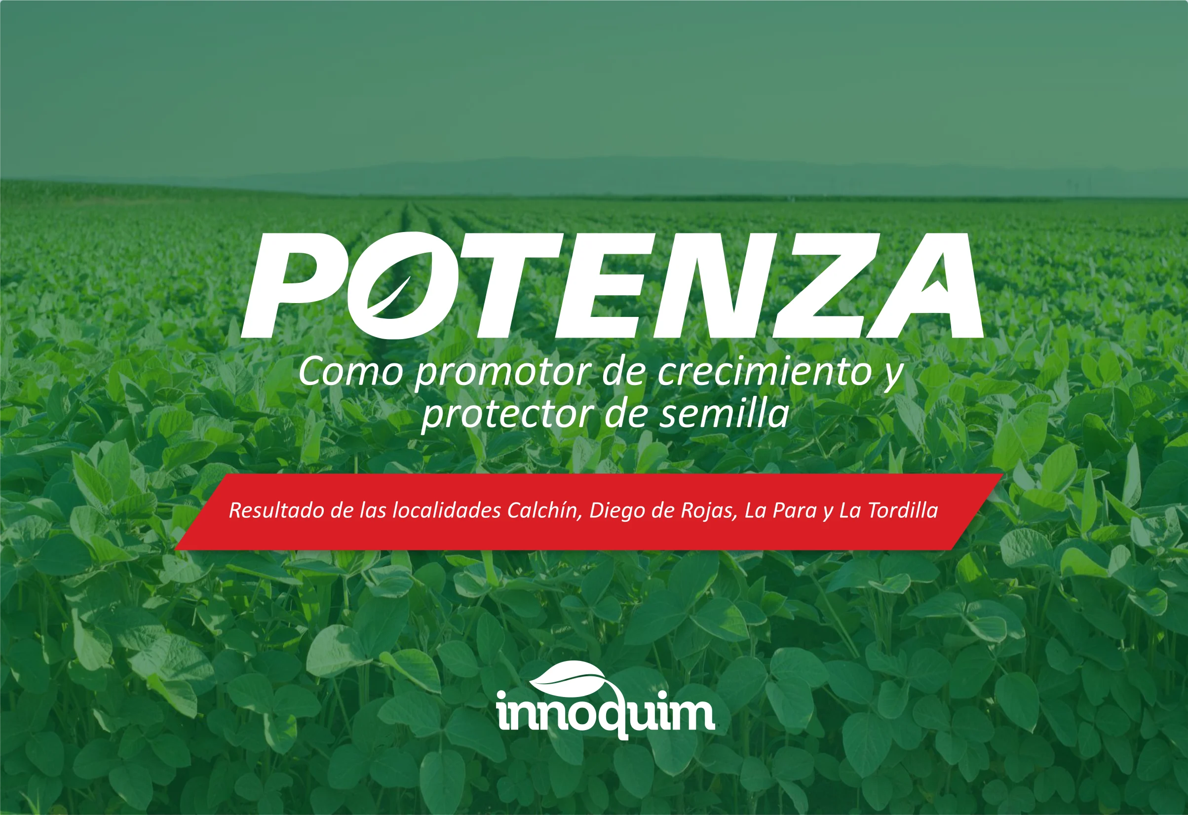Portada del ensayo POTENZA en soja