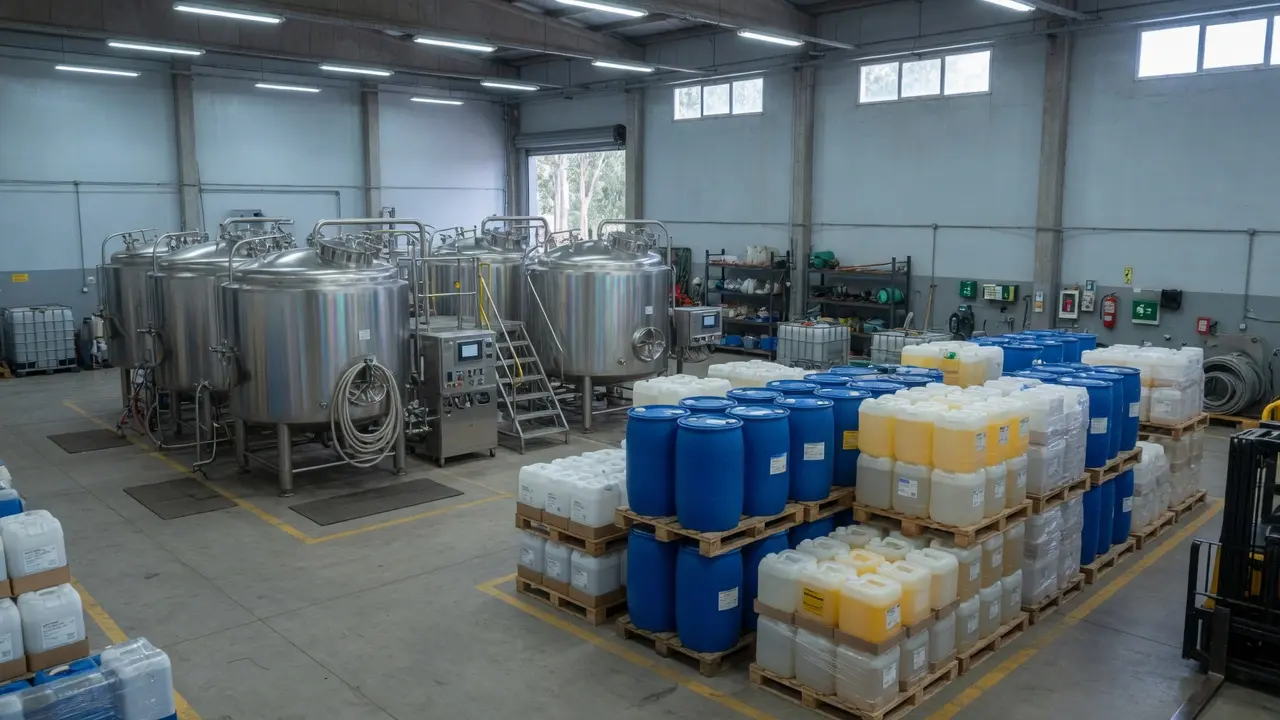 Planta de formulación de Innoquim en Villa del Rosario, Córdoba